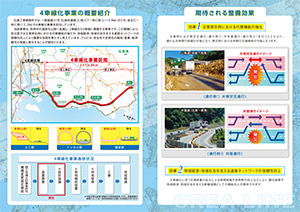 広報誌 「クレアライン4車線化通信」