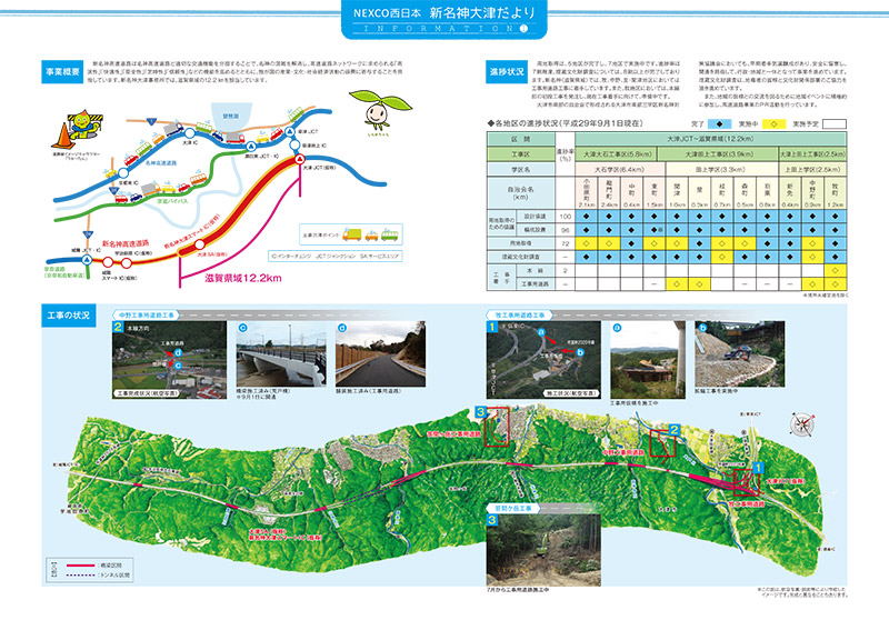 新名神大津だより 広報誌 2017年秋号