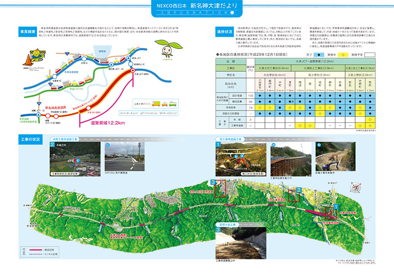 新名神大津だより 広報誌 2017年冬号