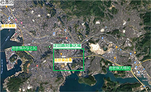 沖新高架橋の夜間仮設に伴うう回路のご案内