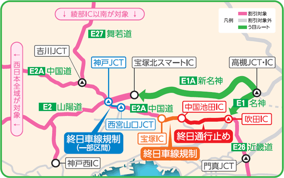 新名神う回料金割引