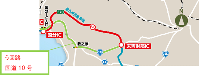 う回路案内